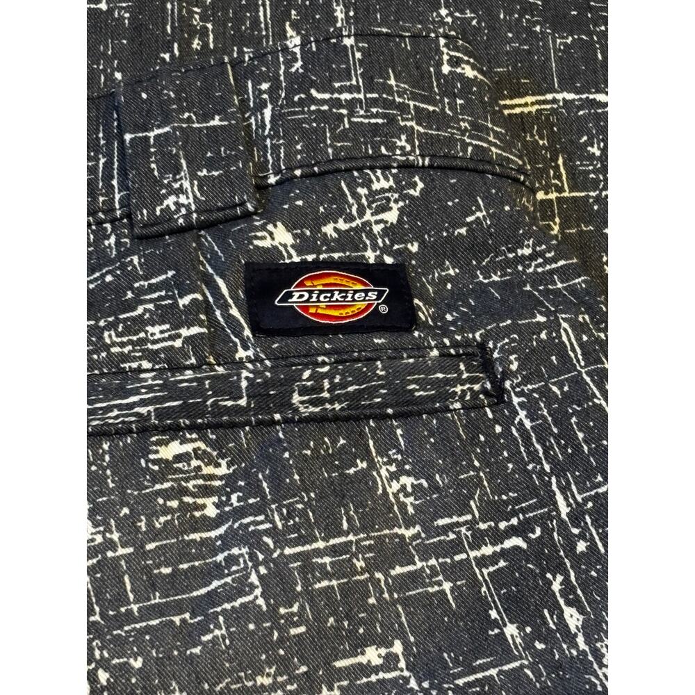 Dickies Regular Fit Cuffed Straight Leg Pant Sz 12R Blue Casual Work Streetwear - Picture 5 of 9